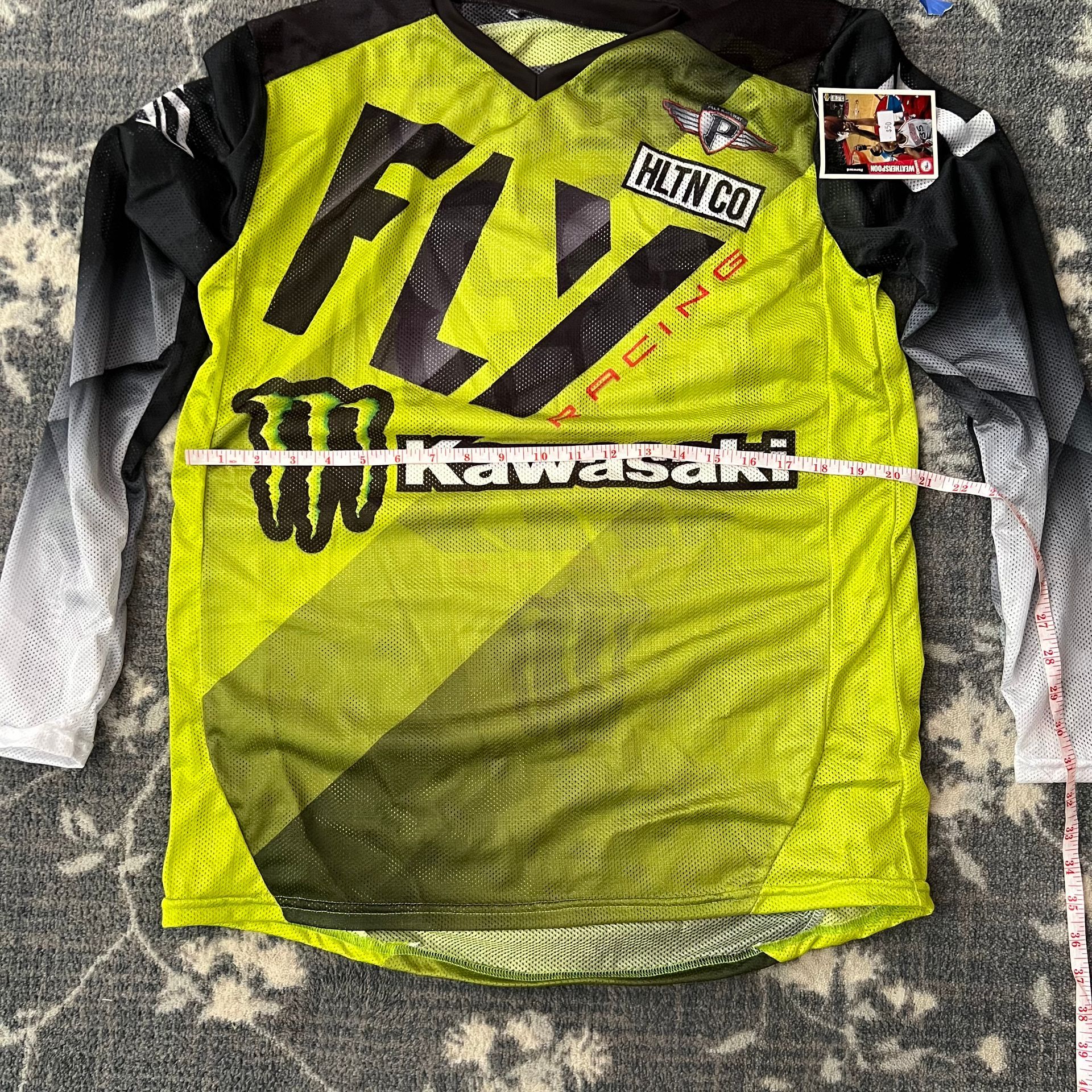 Josh Grant Motocross Jersey 33 Yellow Black