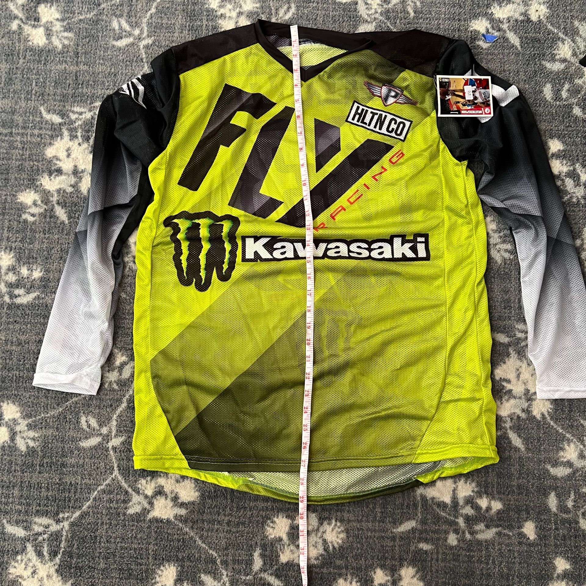 Josh Grant Motocross Jersey 33 Yellow Black