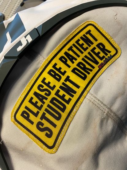 Student Driver Butt Patch 