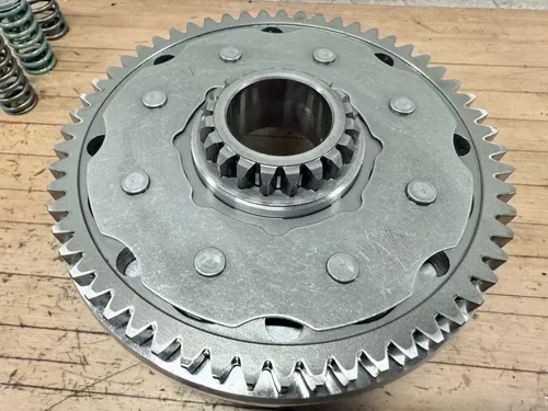 2007 04-09 CRF250R OEM Complete Clutch Basket Hub Center Pressure Plate Actuator