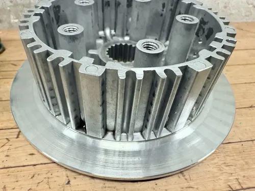2007 04-09 CRF250R OEM Complete Clutch Basket Hub Center Pressure Plate Actuator