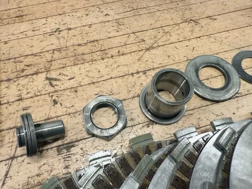 2007 04-09 CRF250R OEM Complete Clutch Basket Hub Center Pressure Plate Actuator