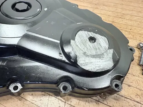 09-16 SUZUKI GSXR 1000 RIGHT SIDE ENGINE MOTOR CLUTCH COVER OEM