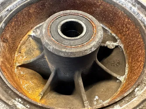 1985 - 1987 Yamaha YZ250 YZ 250 Front Rear Wheel Tire Rim Hub Assembly