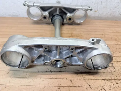 02-03 HONDA CRF450R 450R FRONT LOWER UPPER TRIPLE TREE STEM CLAMPS 53219-KZ3-J40