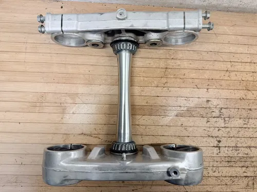 02-03 HONDA CRF450R 450R FRONT LOWER UPPER TRIPLE TREE STEM CLAMPS 53219-KZ3-J40