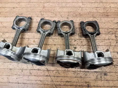 03-04 KAWASAKI NINJA ZX6R 636 ENGINE MOTOR PISTONS RODS