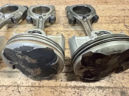 03-04 KAWASAKI NINJA ZX6R 636 ENGINE MOTOR PISTONS RODS