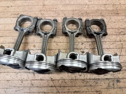 03-04 KAWASAKI NINJA ZX6R 636 ENGINE MOTOR PISTONS RODS