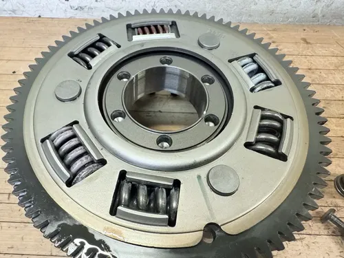 09-12 Triumph Street Triple 675 Engine OEM Clutch Basket Hub Primary Plates