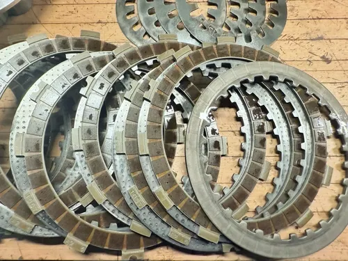 07-08 SUZUKI GSXR 1000 ENGINE OEM COMPLETE CLUTCH PLATES BASKET HUB 21200-40880