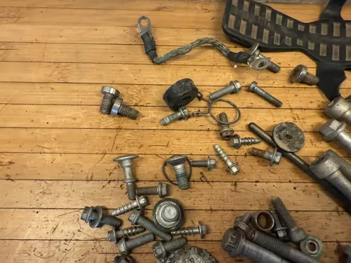 19-23 SXF XCF KTM Engine Frame Hardware Bolts Screws OEM 250 350 450 Husqvarna