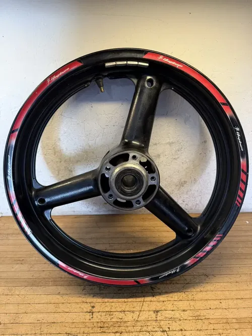 99-07 2006 06 Suzuki Hayabusa GSX1300R OEM Bent Front Wheel Rim 17x3.5