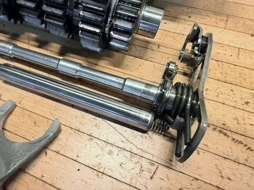09-14 YAMAHA YZF R1 YZFR1 OEM ENGINE COMPLETE TRANSMISSION SHAFTS GEARS SHIFT