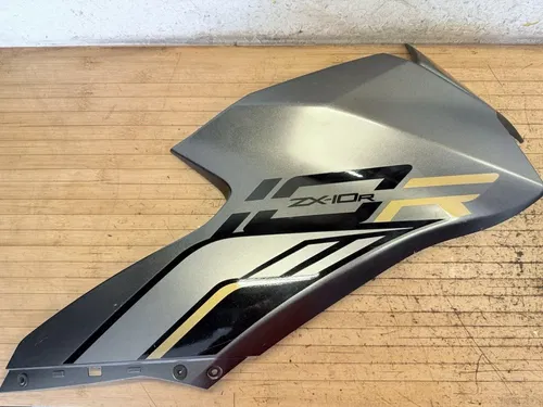 21-25 KAWASAKI NINJA ZX10R OEM RIGHT FRONT UPPER MID SIDE FAIRING COWL PLASTIC
