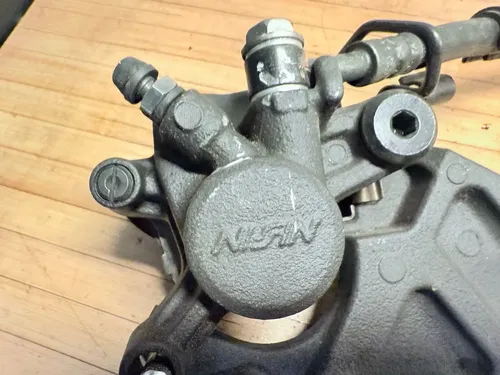 21-25 Kawasaki Ninja Zx10r Oem Rear Back Brake Caliper Master Cylinder Line Hose