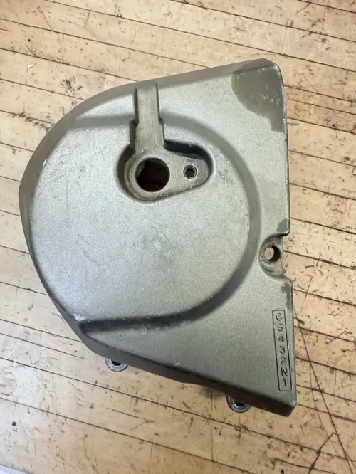 03-04 KAWASAKI NINJA ZX6R ZX636 636 OEM ENGINE SPROCKET CHAIN GUARD COVER