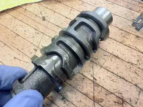 09-12 Triumph Street Triple 675 R Transmission Gearbox Gears Shift Fork Drum
