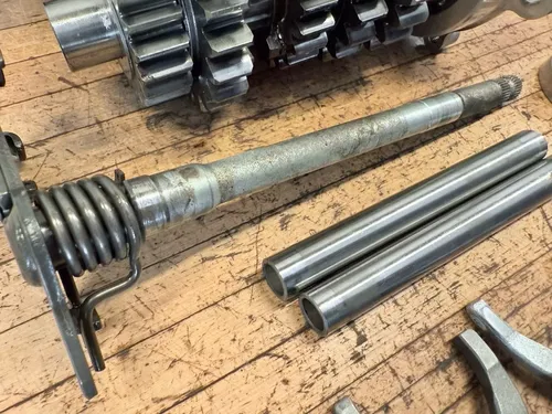 09-12 Triumph Street Triple 675 R Transmission Gearbox Gears Shift Fork Drum