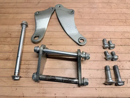 2018 KAWASAKI 17-19 KX250F KX250 OEM ENGINE MOTOR MOUNT STAY HEAD BRACKETS BOLTS