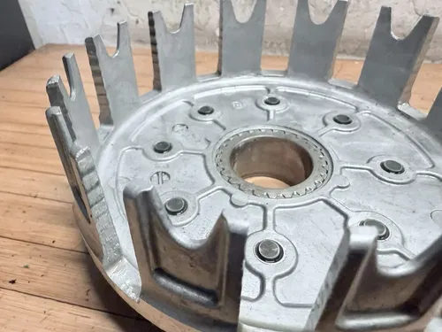 04-05 2005 KX250F KX 250F OEM Clutch Primary Driven Gear Basket Hub Plates Set