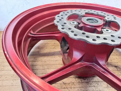 05-06 KAWASAKI NINJA ZX6R ZX636C REAR OEM WHEEL BACK RIM STRAIGHT