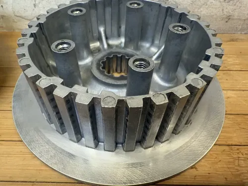 06-08 2007 Kawasaki KX250F Complete Clutch Basket Inner Hub Pressure Plate OEM