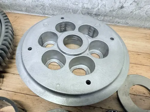 05-06 KAWASAKI NINJA ZX6R 636 OEM INNER OUTER COMPLETE CLUTCH BASKET HUB PLATES