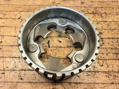 05-06 KAWASAKI NINJA ZX6R 636 OEM INNER OUTER COMPLETE CLUTCH BASKET HUB PLATES