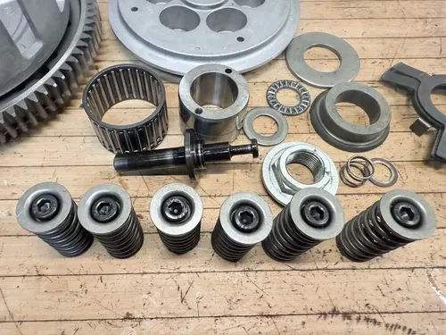 05-06 KAWASAKI NINJA ZX6R 636 OEM INNER OUTER COMPLETE CLUTCH BASKET HUB PLATES