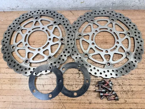 2005 2006 Kawasaki Ninja ZX6 ZX 6 ZX6r OEM Front Wheel Brake Rotors Left Right