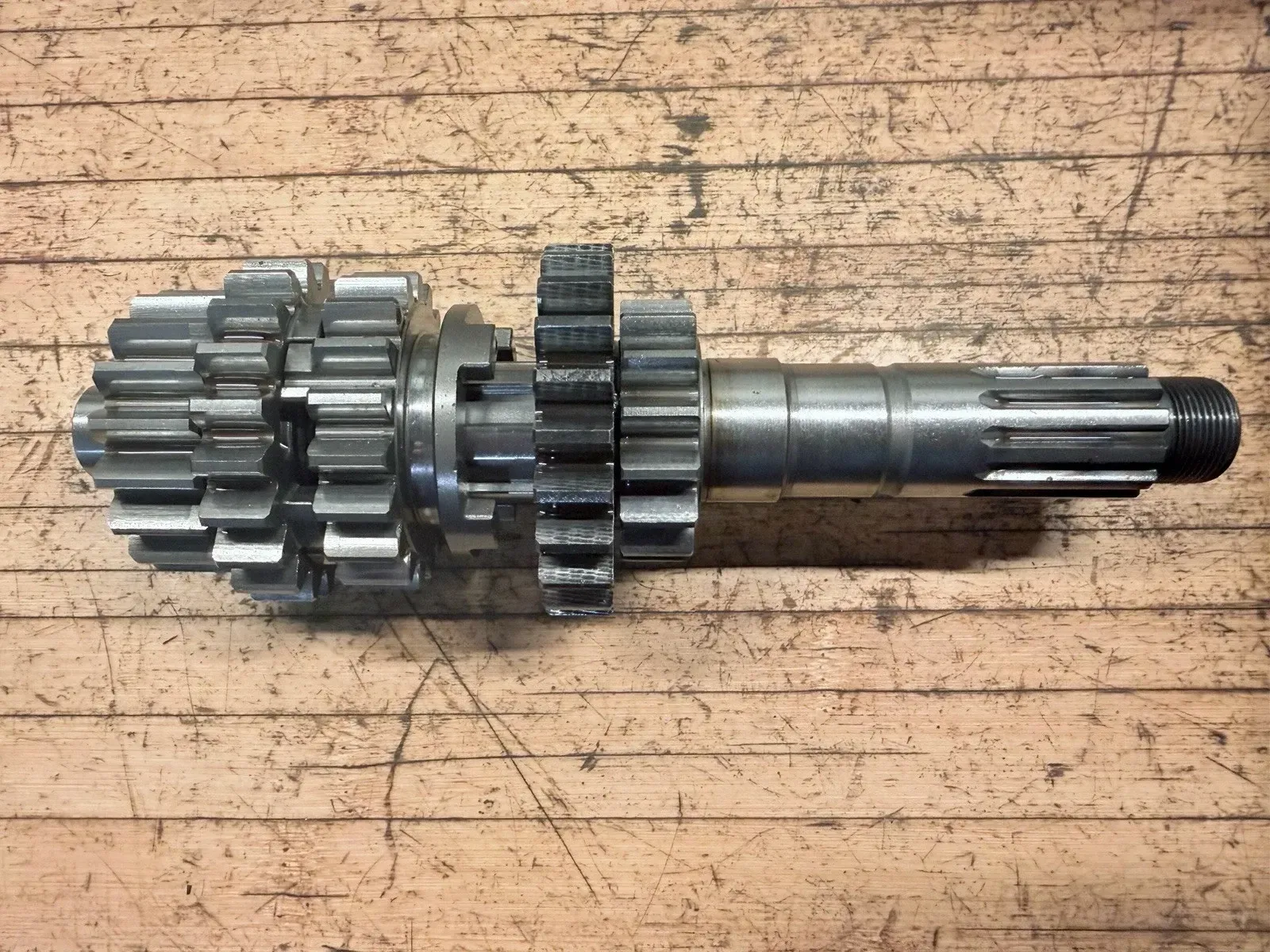 1999 99-01 HONDA CR250R OEM ENGINE TRANSMISSION MAIN SHAFT GEARS 23210-KZ3-J20