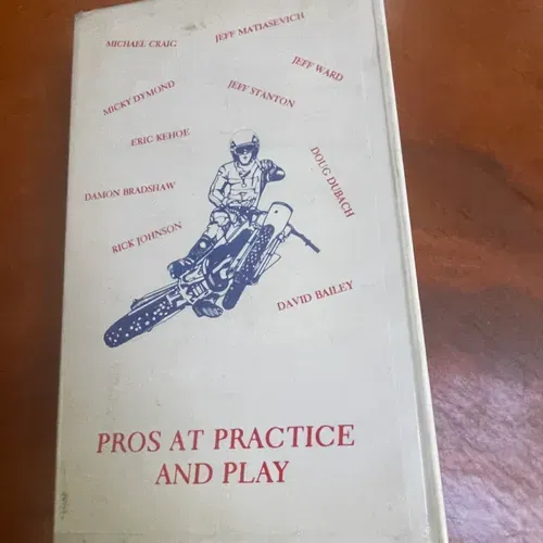 VINTAGE Pros at Practice and Play VHS David Bailey 