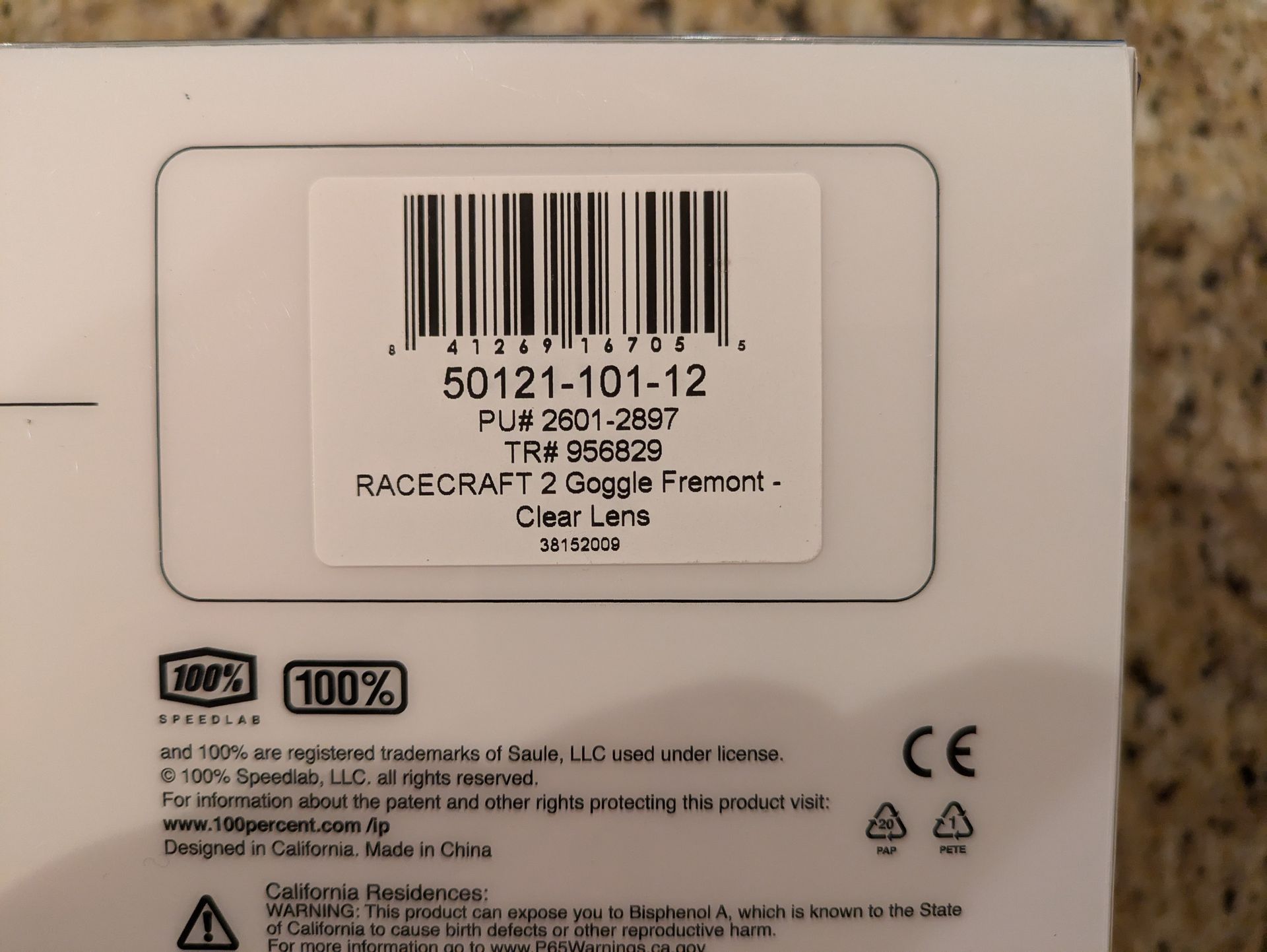 100% Racecraft 2 Goggles - Fremont (Teal/Flo green)