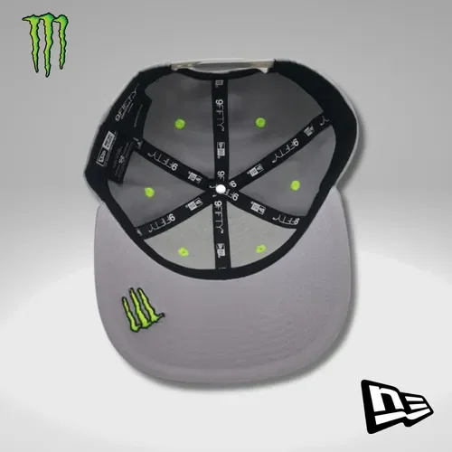 New Era Monster Energy Hat with Exclusive Box and Sticker