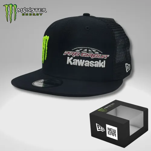 New Era Monster Energy Pro Circuit Hat with Exclusive Box and Sticker