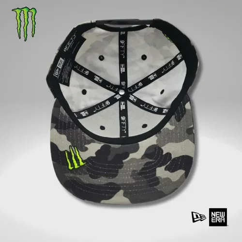 New Era Monster Energy Hat with Exclusive Box and Sticker
