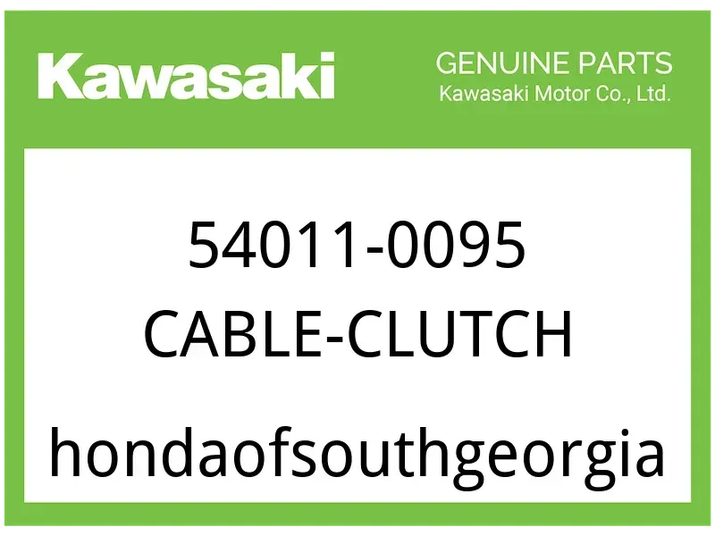 Kawasaki OEM Part 54011-0095 CABLE-CLUTCH