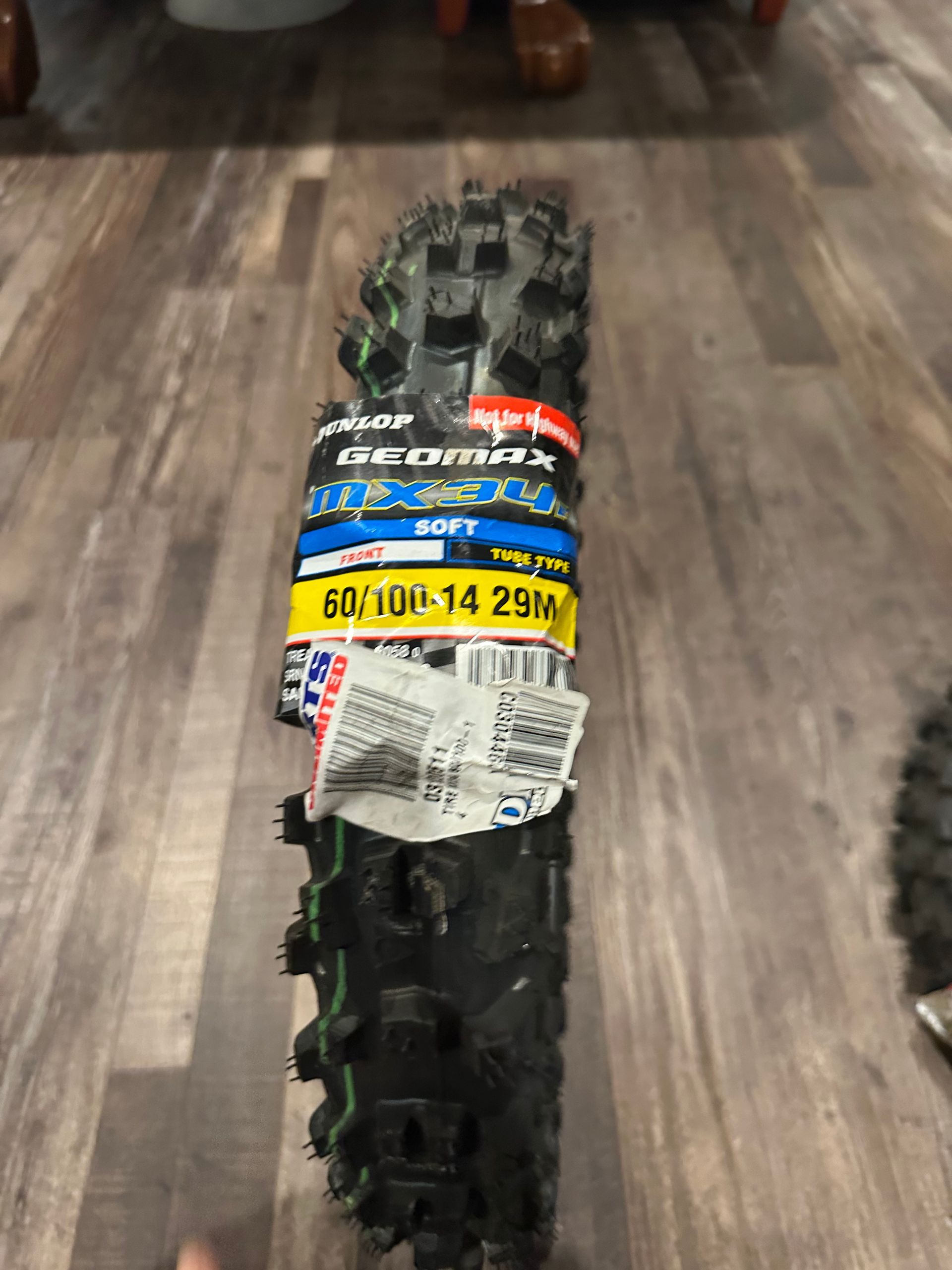 Dunlop Mx 34 14 Inch Front Wheel 