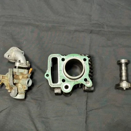 cylinder, carb, and cam 