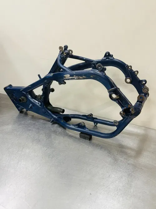 2021 Husqvarna TC125 Frame Main Chassis Hull OEM Aluminum Blue 5050300100069