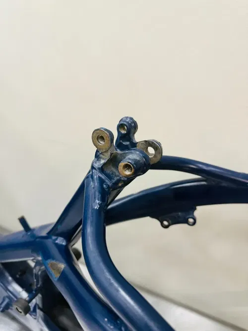 2021 Husqvarna TC125 Frame Main Chassis Hull OEM Aluminum Blue 5050300100069