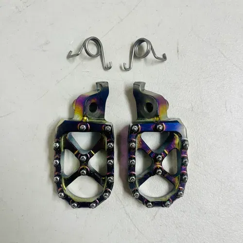Kawasaki Kx 250f / 450 Flo Foot Pegs Good Condition