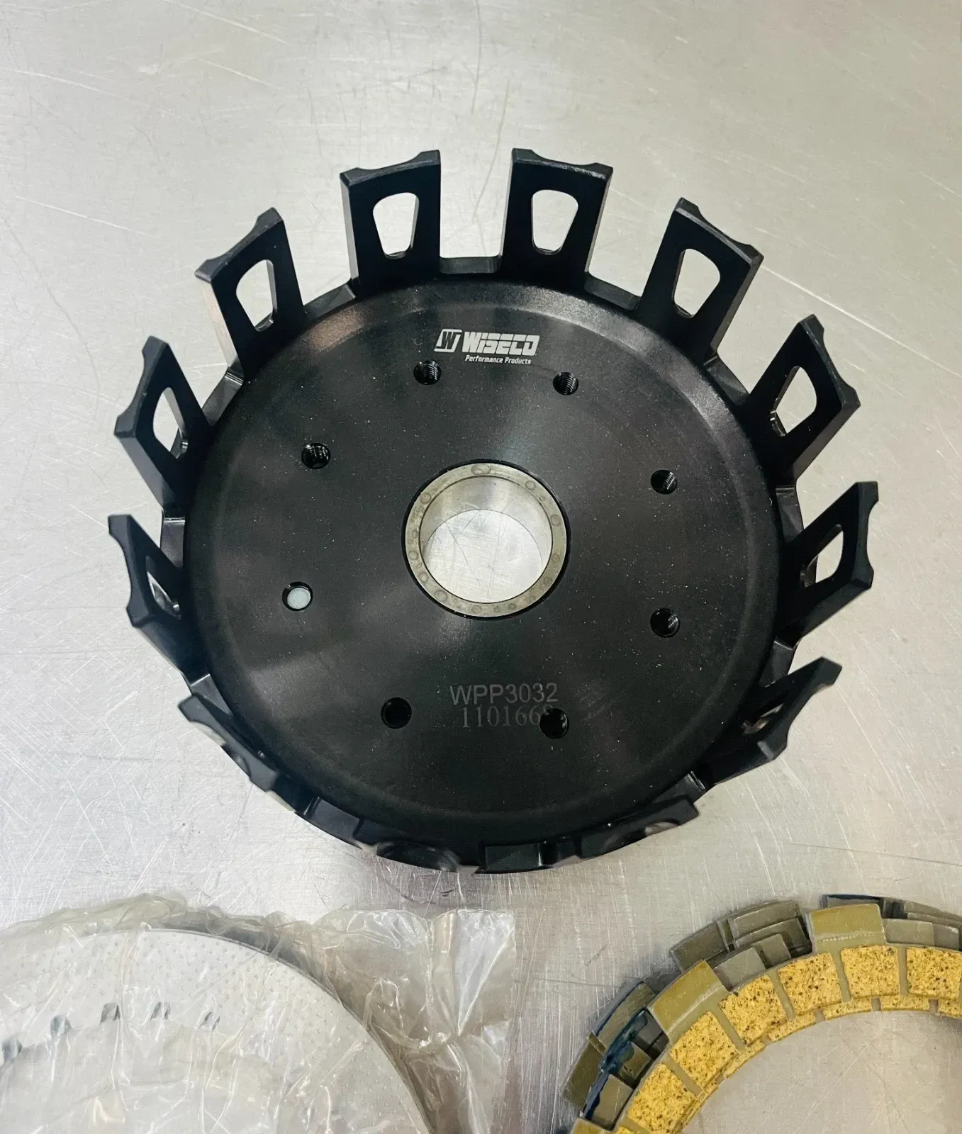 2005–2025 Yamaha YZ125 YZ250F Wiseco Forged Clutch Basket & Plates Kit CSK030