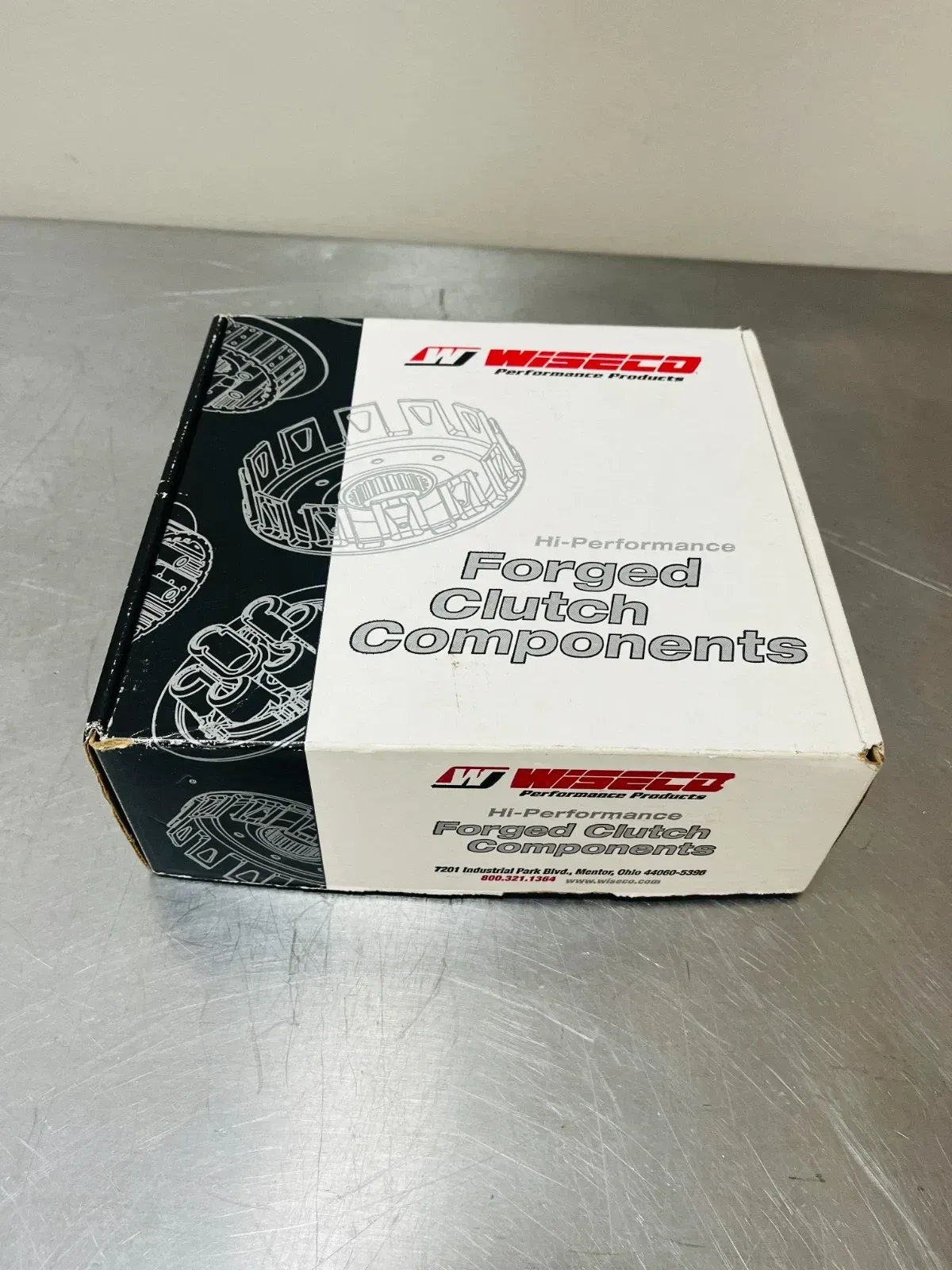 2005–2025 Yamaha YZ125 YZ250F Wiseco Forged Clutch Basket & Plates Kit CSK030