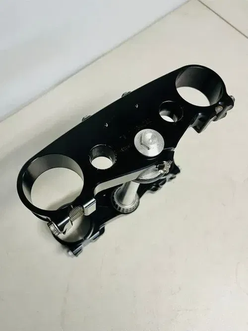 New 2023 KTM 250SXF Triple Tree Clamps Steam Steering Black OEM A4600113202 SX-F