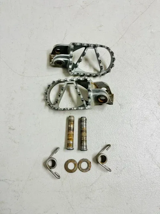 2022 Husqvarna TC65 Foot Peg Set Left Right OEM Footrests 47103040033 TC 65