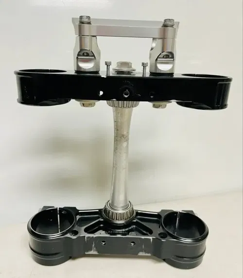 2022 KTM 125SX Triple Tree Clamps Bar Mounts Steering Steam 7900103202230 Black