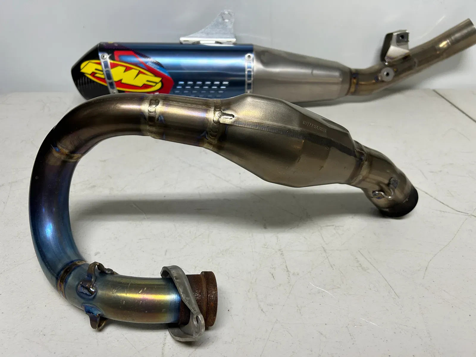 □ホンダ XR250 社外 FMF TITANIUM 4 サイレンサー マフラー