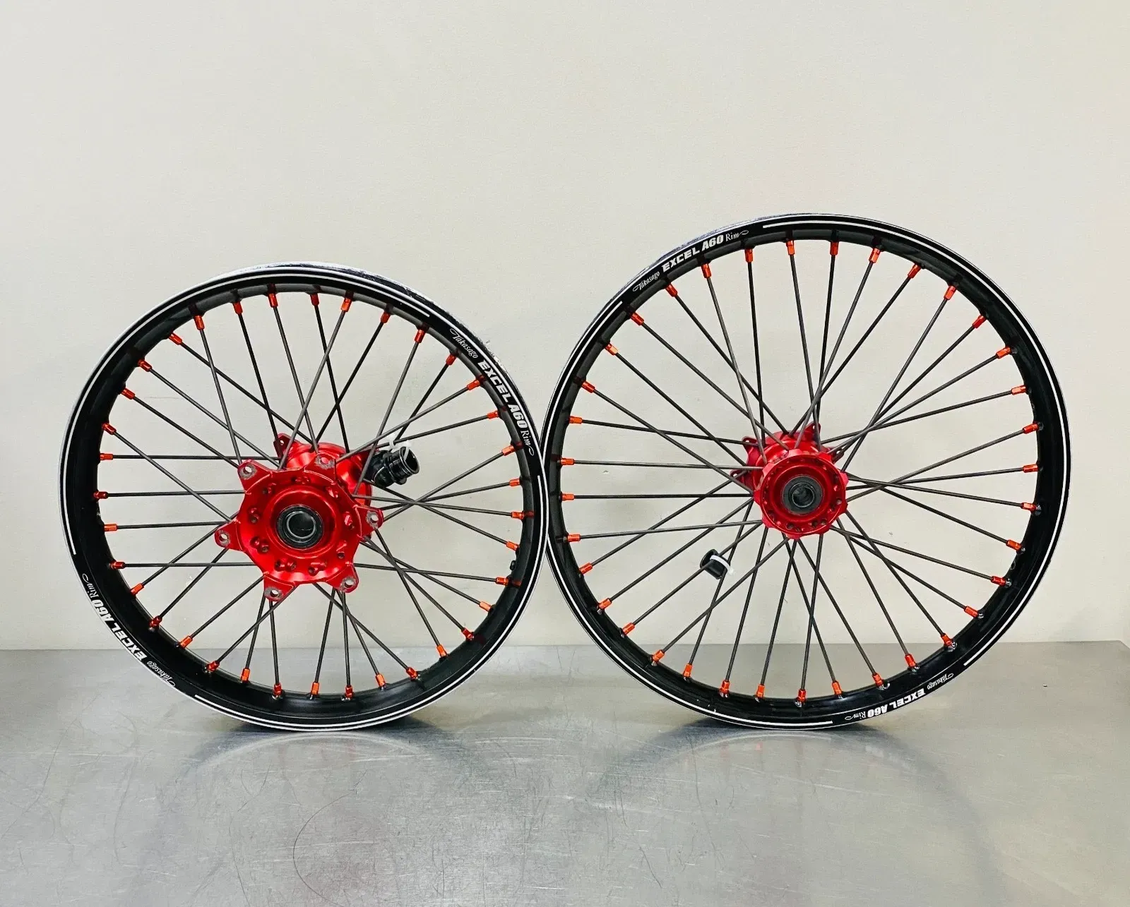 2014-2026 Honda CRF250R / CRF450R Excel A60 Wheelset 21/19 Haan Hubs – Motocross